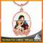 Free mould fee catholic/christian/royals printing decorative fancy keychain maker