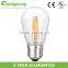 Hot ! Chinlighting ST45 E27 1W 2W 4W LED Filament Lights Bulbs