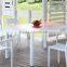 Factory price nice handmade garden dining set table and chair patio furniture