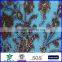 wholesale polyester floral printed stretch velvet fabric