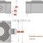 Inclination Safety Control Programmable Tilt Switch 0.01deg Accuracy IP67