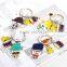 Hot sale brand OEM custom metal keychain