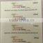 rectangle transparent PET material sticker label sale