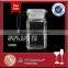 Home use 500ml fancy clear glass jug with plastic lid