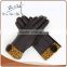 Double Finger Touch Sheepskin Leather Work Gloves