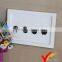 vintage white wooden key hooks