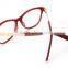 G3760 Red Tortoise Acetate Diamond Famous Brands Glasses
