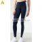 New arrival black sport pants yoga fitness leggings for women nylon spandex yoga pants