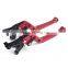 CNC Billet Aluminum Adjustable Folding Extendable Brake Clutch Levers for TRIUMPH SPEED TRIPLER