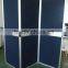 Popular style indoor portable aluminum frame folded screen