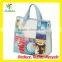 Zipper Food Delivery Thermal Bags Inner Cool Lunch Bag