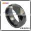 fashional women black ceramic ring for unisex