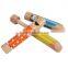 wood music instrument coloured flute
