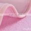 Pink Bound Cotton Terry PU Coated Guangzhou Beautiful Fluffy Bed Sheets