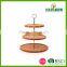 3 Layers Tiered Round Rotable Tray