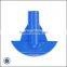 Aluminum reinforced pool leaf skimmer net card skimmer