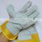 AB grade 707 work cow split leather working gloves/ safety gloves/ welding gloves