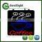 Freshly Brewed Cafe Roasted Culture Best Bean LED Light Sign