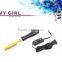 2016 MY GIRL Professional copper hair styling performance electric hair straightening comb