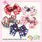 Customized colorful bow organza hair bows for baby