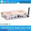 Fanless alluminum mini pcs with Intel Celeron C1037U 1.8GHz directx11 COM 2G RAM 160G HDD