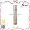 120ml pretty gold hot stamping cylinder MS lotion pump