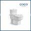 Saudi ceramic washdown one piece sitting wc toilet