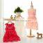 kids summer dress short sleeves dress infant flower girl dresses