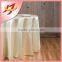 restaurant linen decorative plastic satin waterproof tablecloth
