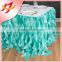 wholesale curly willow table skirt for weddings