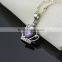 Handmade Alloy Jewelry Fashion Design Crown Pendant Silver Plated Jewelry