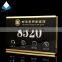 hotel door name plates number plates
