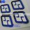 2016 OEM transparent soft Epoxy Resin label sticker