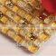 Ice-crack golden crystal glass mosaic tiles using indoor