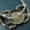 21.5mm vintage style antiqued bronze claw DIY pendant charm supplies findings 1810418