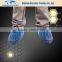 Disposable PE/CPE/SMS shoe cover products on 