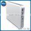 Hot Sale 10000Ah Portable Mobile Power Bank/Custom Usb Power Bank K3 Note Case Battery