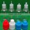 10 ml PET Plastic clear e liquid oil Bottle with Child Resistant Dropper Cap