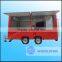 Made In China Mobile Ice Cream Cart Hot Sale Customized Logo Street Fast Food Trailer