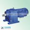 0.25kW R17 Ratio 36.79 B14 Flange step up gearbox high speed motor gear reducer