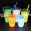 Disposable pp plastic cup for milk tea