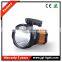 rechargeable outdoor high power searchlight5JG-A398 maintenance work light with handle and side warning light