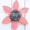 rustic wooden flower wall art summer decor
