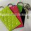 Fashionable Pvc Business Card Holder With Keyring,plastic Card Case With Keyring