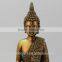 Resin indoor buddha figurine thai gold buddha statues