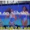 Flexible led video screen stage backdrop led curtain