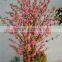 Fire Proof Artificial Mini Peach Blossom Tree Potted Plant for Festival Decoration Factory Direct LGH15-04