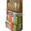 SDI20150506 6 shelf wood display rack
