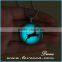 wholesale luminous necklace christmas necklace elk necklace
