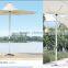 2015 fancy design patio decoration umbrella/garden beach sun parasol & marble base